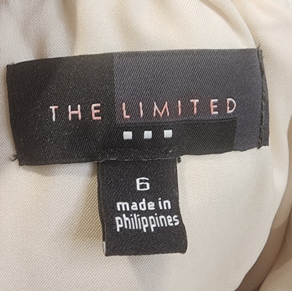 The Limited Black and Ivory Strapples Dress with Pockets size 6 - Picture 12 of 12